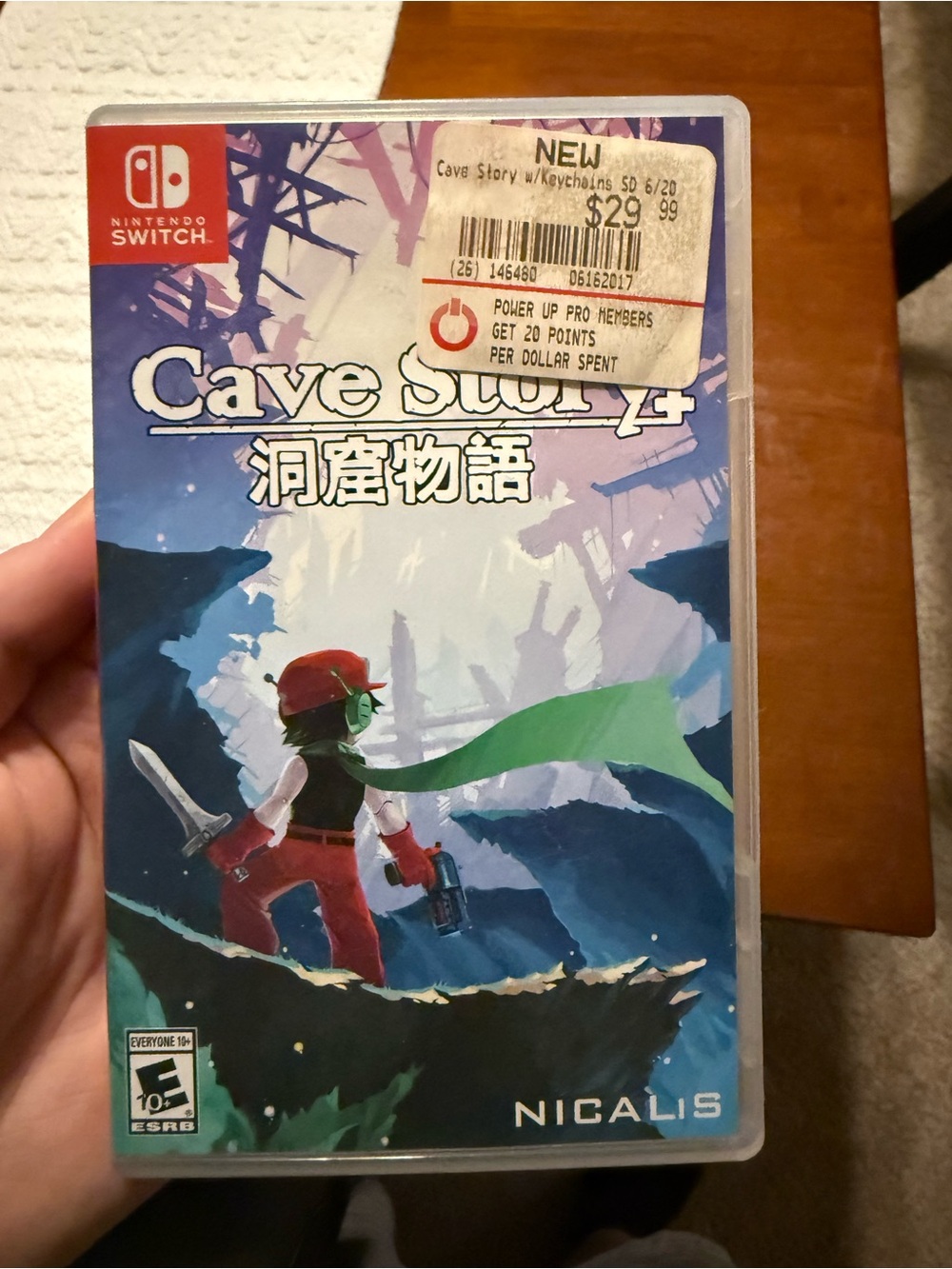 Nintendo Switch Cave Story Video Game